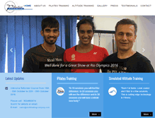 Tablet Screenshot of pilatesaltitude.com